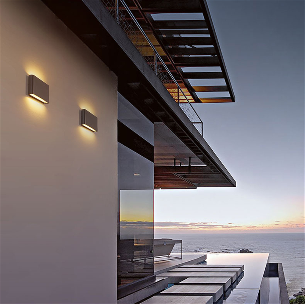 Modern Waterproof outdoor 12W  - Outdoor Lighting Uk 评论和价格