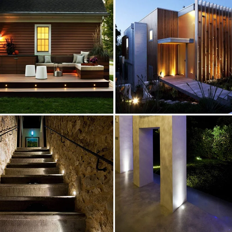 QITU LED Outdoor Garden Lights - Deck Step Light 评论和价格