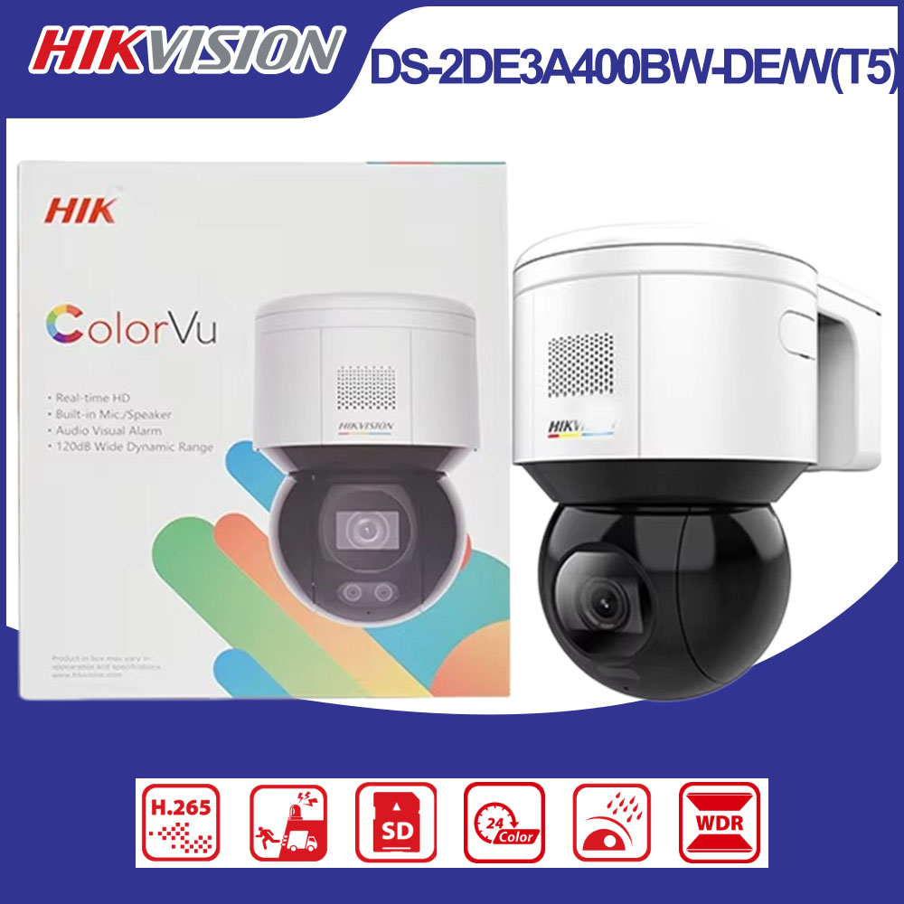 Hikvision DS-2DE3A400BW-DE/W(T - Outdoor Lighting Mains Powered 评论和价格