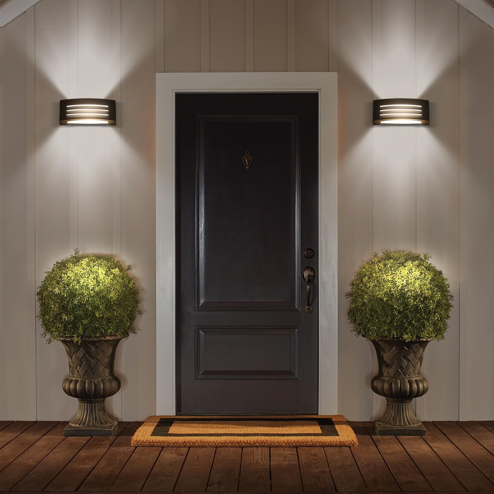 Outdoor Wall Light, Aluminum E - Outdoor Lighting Mains Powered 评论和价格