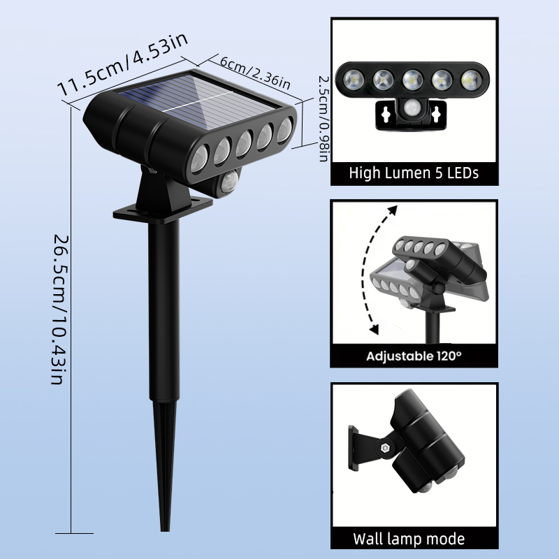 Solar Pathway LED Garden Festi - Landscape Spike Light 评论和价格