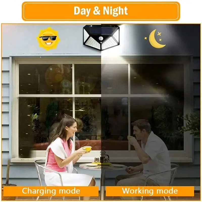 100LED Outdoor Solar Garden Li - Outdoor Lighting Waterproof 评论和价格