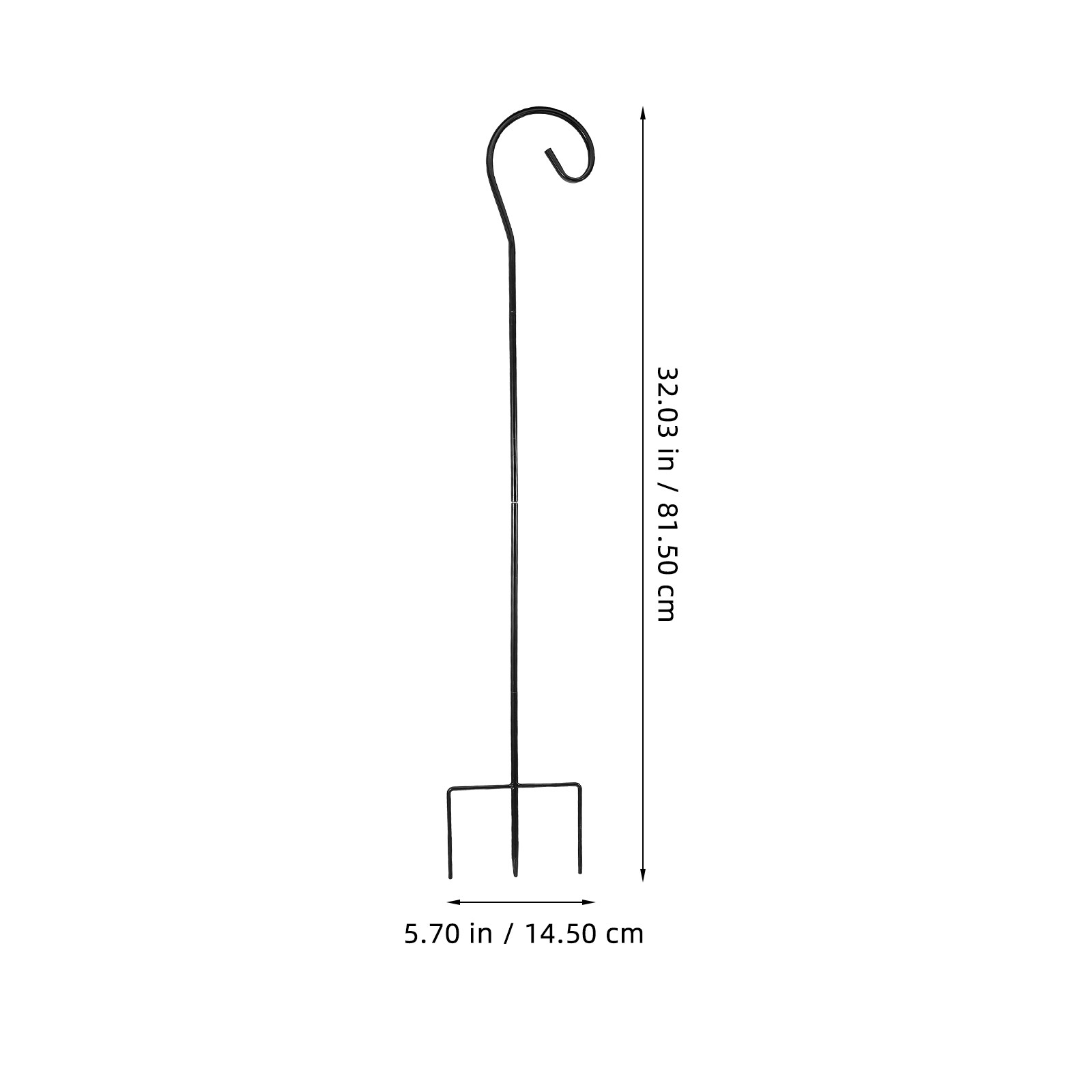 Outdoor Garden Shepherd Hook H - Solar Lantern Hanging 评论和价格