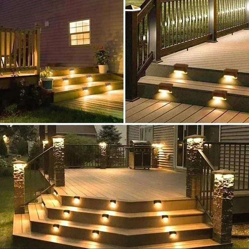 1-12 Pack Solar Deck Lights Ou - Deck Step Light 评论和价格