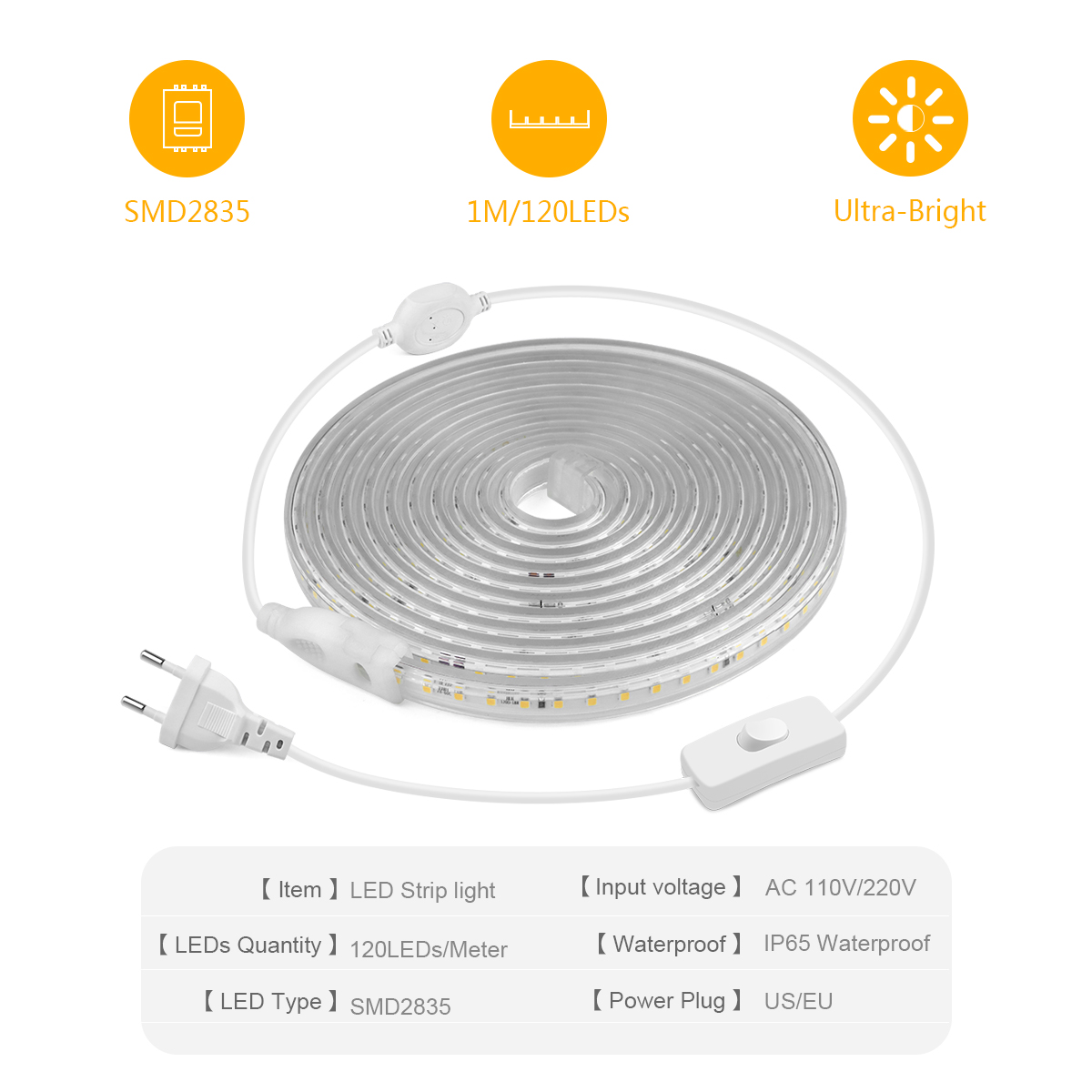 High Bright LED Strip Light 28 - Outdoor Lighting Led Strip 评论和价格