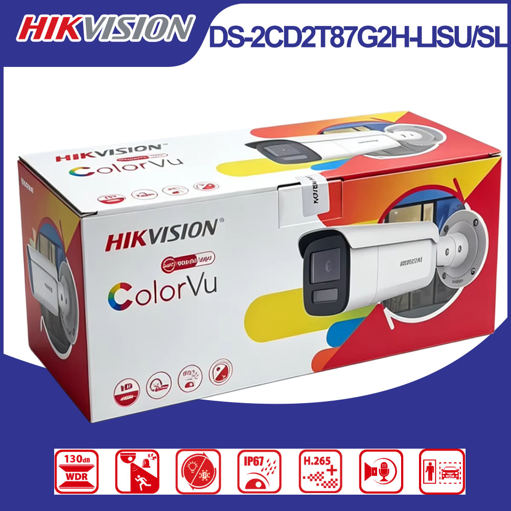 Hikvision DS-2CD2T87G2H-LISU/S - Outdoor Lighting Mains Powered 评论和价格