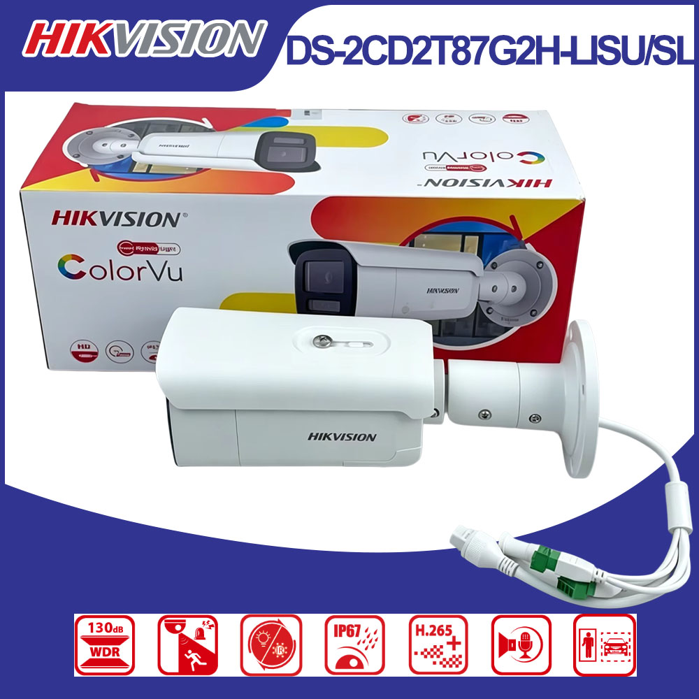 Hikvision DS-2CD2T87G2H-LISU/S - Outdoor Lighting Mains Powered 评论和价格