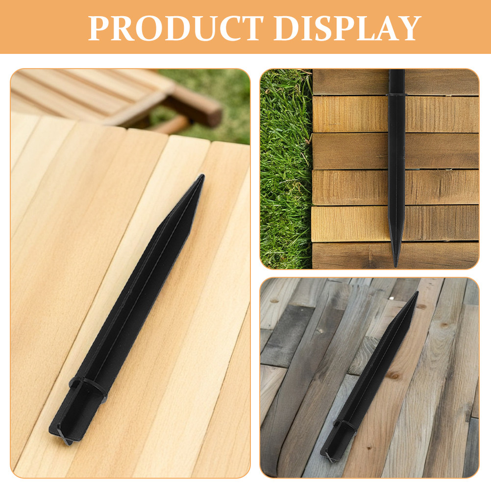 8Pcs Easy Install Plastic Sola - Landscape Spike Light 评论和价格
