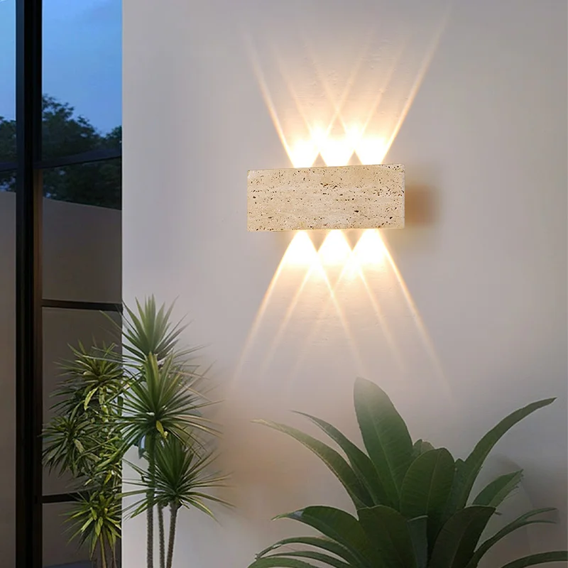 Wabi-sabi LED Wall Lamp Garden - Outdoor Lighting Lux 评论和价格
