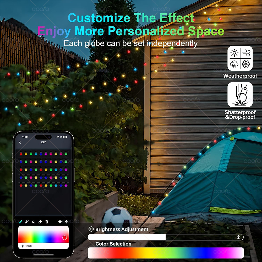 USB Bluetooth Colorful G18 LED - Outdoor Lighting Led Strip 评论和价格
