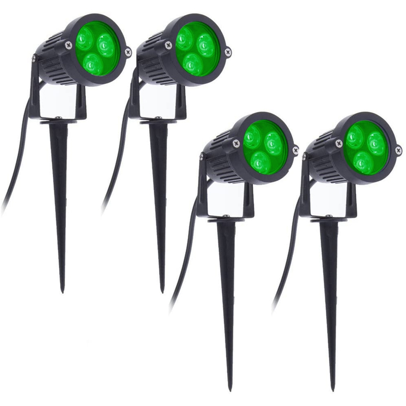 4Pcs LED Garden Lights 3W 220V - Landscape Spike Light 评论和价格