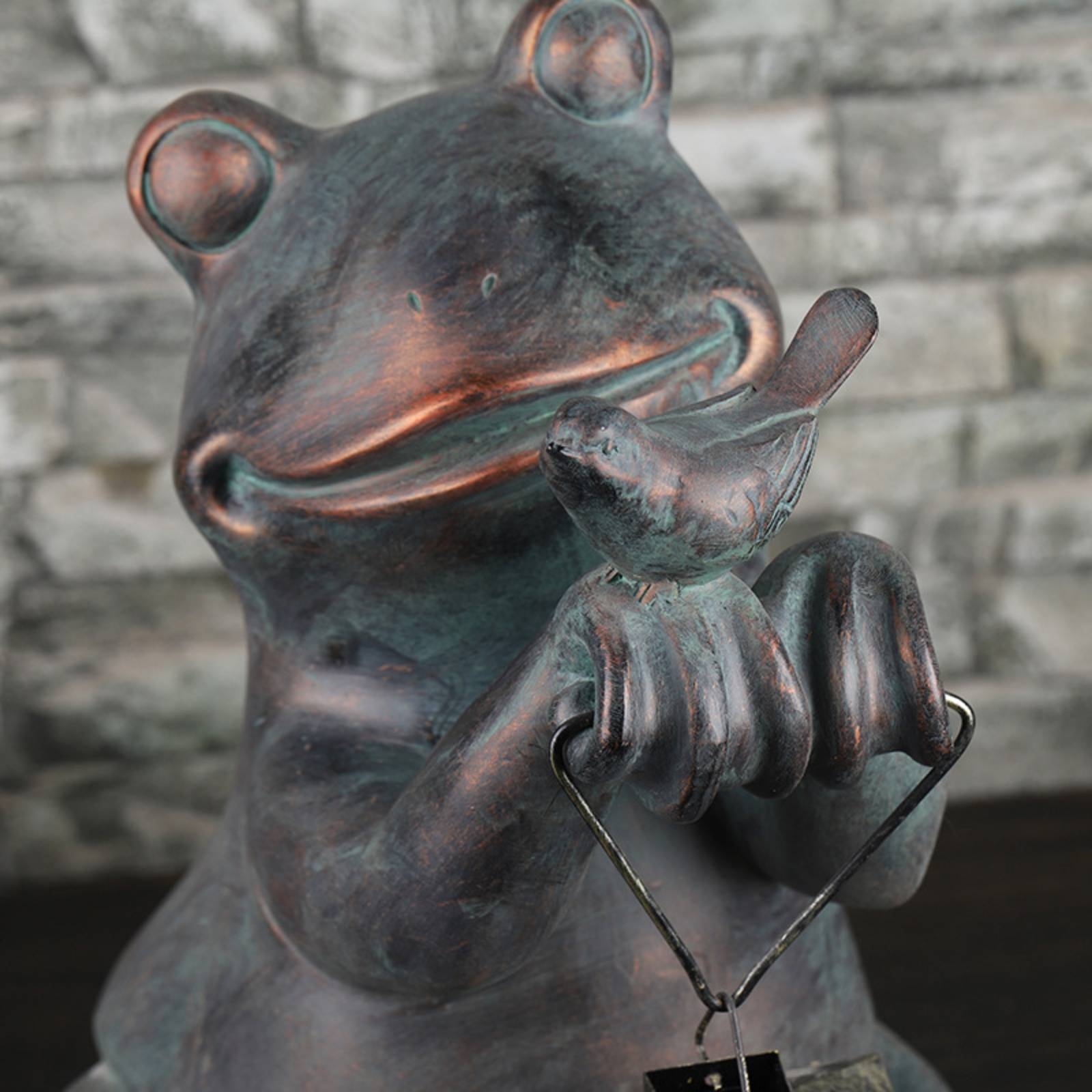 Frog Solar Garden Light Hand-P - Outdoor Lighting Yard Decoration 评论和价格