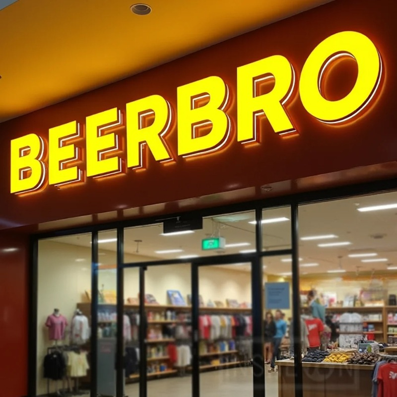 Custom Metal LED Sign Wall Log - Outdoor Lighting Logo 评论和价格
