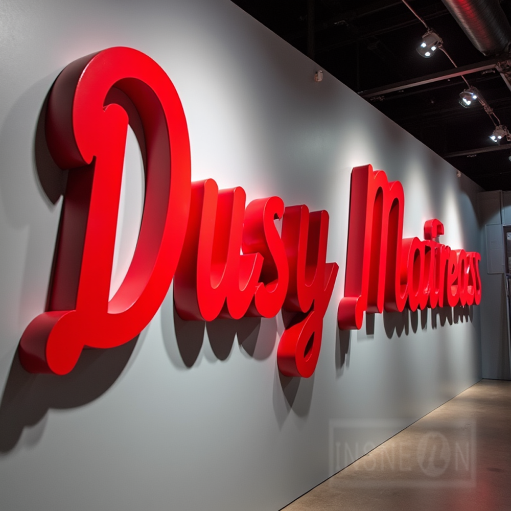 Custom Metal LED Sign Wall Log - Outdoor Lighting Logo 评论和价格
