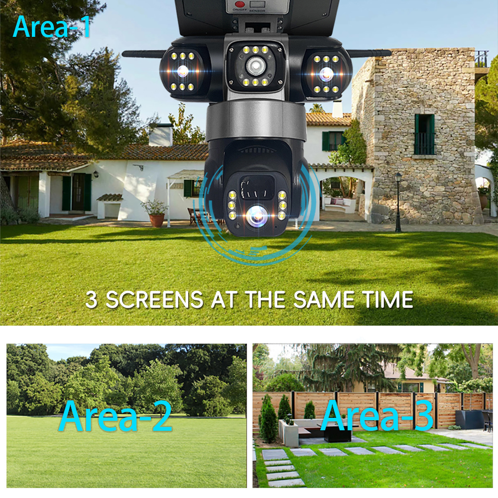 Solar WIFI Street Light HD Cam - Outdoor Lighting Mains Powered 评论和价格