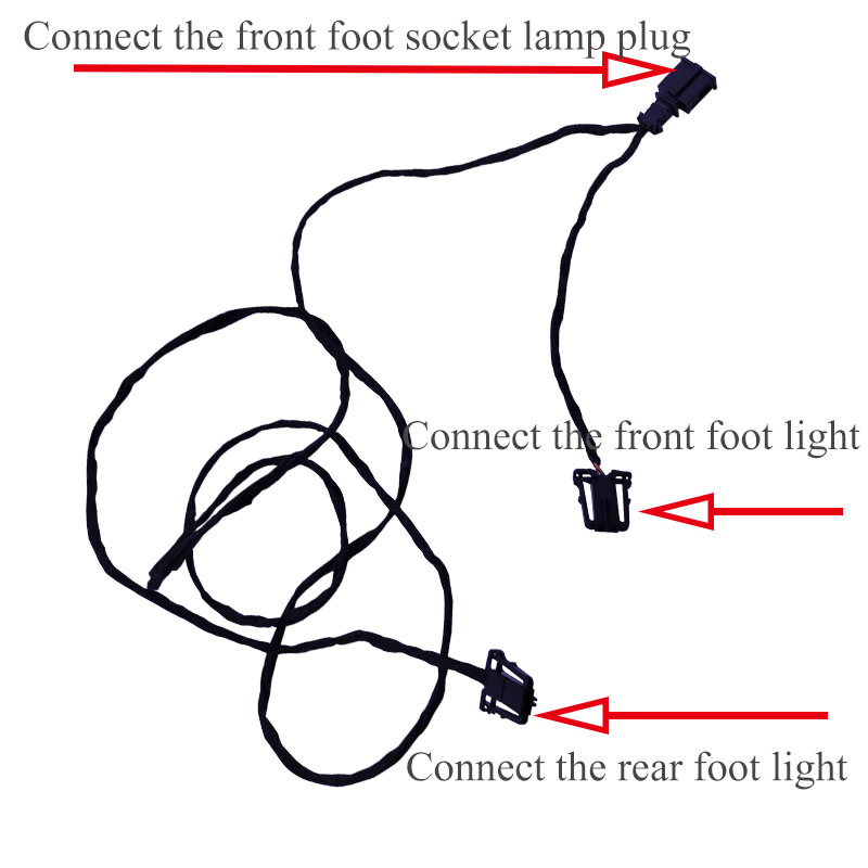 car interior Footwell Light fo - Wired Pathway Light 评论和价格