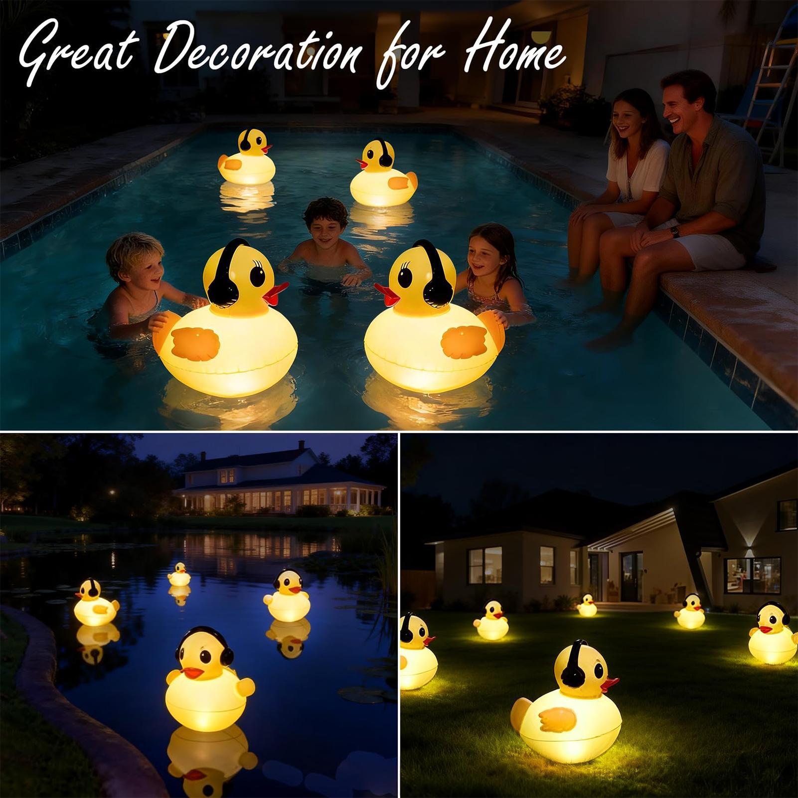 Floating Pool Lights Automatic - Outdoor Lighting Yard Decoration 评论和价格