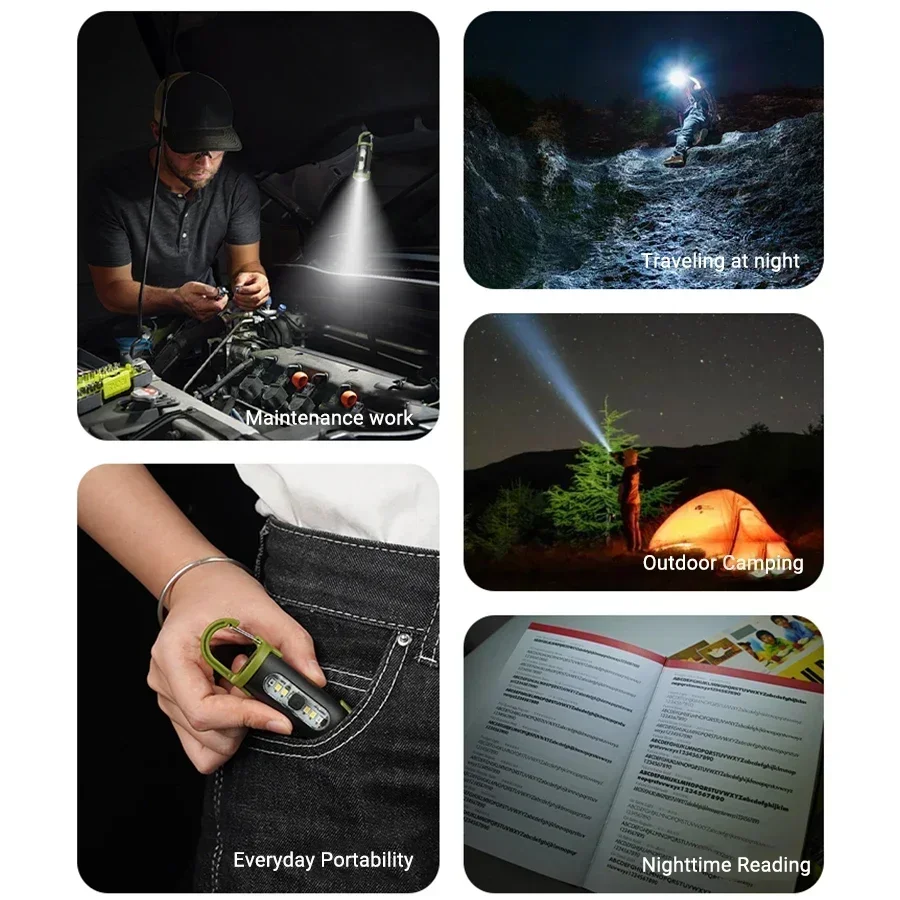 Powerful EDC LED Flashlight Ke - Outdoor Lighting B&Q 评论和价格