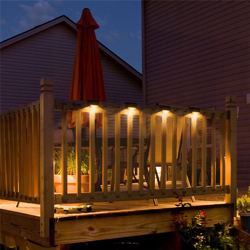 【EXCLUSIVE!】Solar Deck Lights  - Deck Step Light 评论和价格